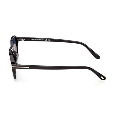 Tom Ford Okulary Przeciwsłoneczne FT1301 01V Joey Nero Blu Uomo 3