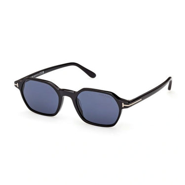 Tom Ford Okulary Przeciwsłoneczne FT1301 01V Joey Nero Blu Uomo 2