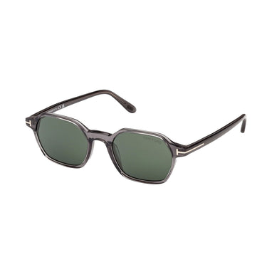 Tom Ford Okulary Przeciwsłoneczne FT1301 20N Joey Szaro-Zielone Męskie 2