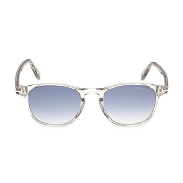 Tom Ford Sonnenbrille FT1302 20W Holt Grau Glänzend Blau Verlauf Unisex