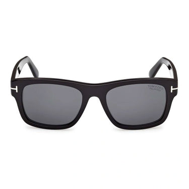 Tom Ford Okulary Przeciwsłoneczne FT1303 01D Smith Czarny/Dymny Szary Unisex Polaryzowane