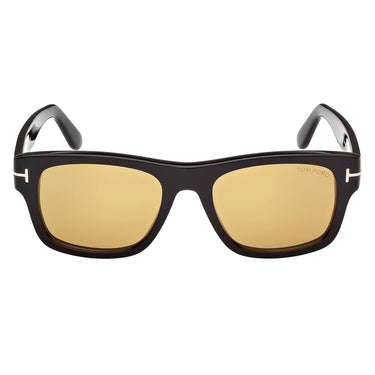 Tom Ford Okulary Przeciwsłoneczne FT1303 01E Smith Czarny/Brązowy Unisex