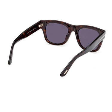 Tom Ford Okulary Przeciwsłoneczne FT1304 52A Finn Brązowy Szary Dymny Męskie 7
