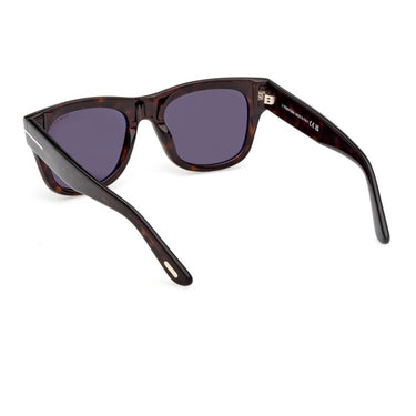 Tom Ford Okulary Przeciwsłoneczne FT1304 52A Finn Brązowy Szary Dym Męskie 4