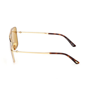 Tom Ford Okulary Przeciwsłoneczne FT1307 30E Eliott Złoty/Brązowy Unisex 3