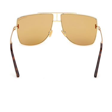 Tom Ford Okulary Przeciwsłoneczne FT1307 30E Eliott Złoty/Brązowy Unisex 5