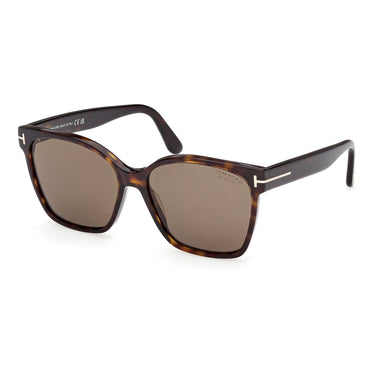 Tom Ford Okulary Przeciwsłoneczne FT1312 52H Iris Brązowy/Brązowy Damskie Polaryzacyjne 1