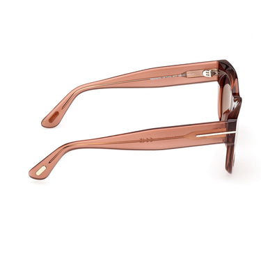 Tom Ford Okulary Przeciwsłoneczne FT1315 45T Marine Jasnobrązowe Bordowe Cieniowane Damskie 6