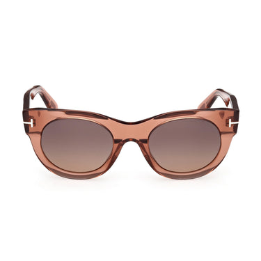 Tom Ford Gafas de Sol FT1315 45T Marine Marrón Claro Burdeos Degradado Mujer