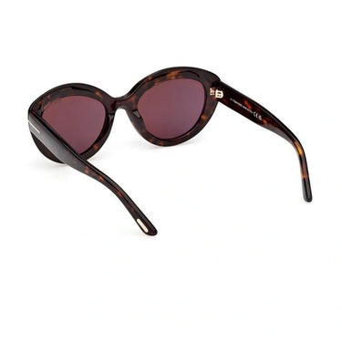 Tom Ford Okulary Przeciwsłoneczne FT1316 52E Stacy Marrone Marrone Damskie 4
