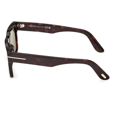 Tom Ford Occhiali da Sole FT1333 52R Andy Marrone Verde Unisex Polarizzati 3