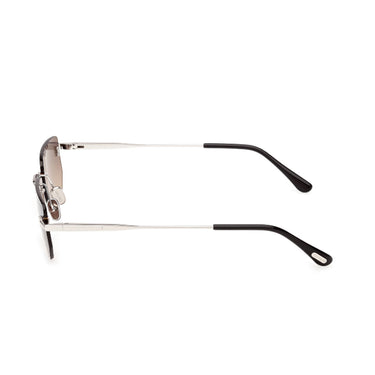 Tom Ford Okulary Przeciwsłoneczne FT1355 16B Ethan Srebrny/Szary Gradient Unisex 3