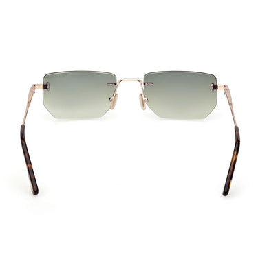 Tom Ford Okulary Przeciwsłoneczne FT1355 28P Ethan Oro Rosè/Verde Sfumato Unisex 4