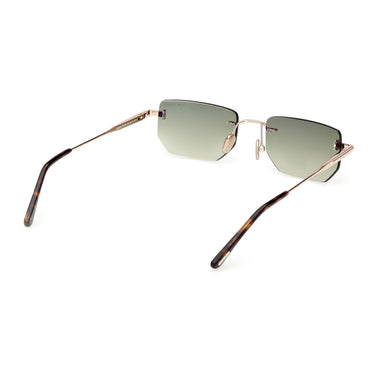 Tom Ford Okulary Przeciwsłoneczne FT1355 28P Ethan Oro Rosè/Verde Sfumato Unisex 5