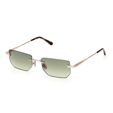 Tom Ford Okulary Przeciwsłoneczne FT1355 28P Ethan Oro Rosè/Verde Sfumato Unisex 1