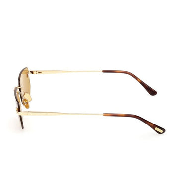 Tom Ford Occhiali da Sole FT1355 30E Ethan Oro/Marrone Unisex 3