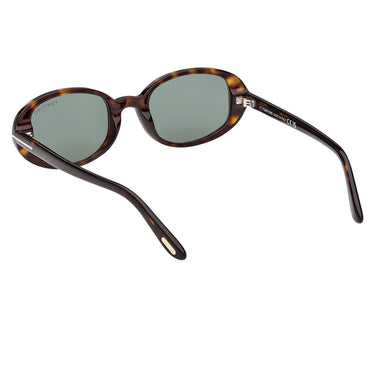Tom Ford Okulary Przeciwsłoneczne FT1364 52N Iggy Brązowy/Zielony Damskie 4