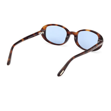 Tom Ford Okulary Przeciwsłoneczne FT1364 53V Iggy Marrone Blu Damskie 6