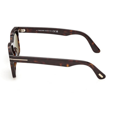 Tom Ford Occhiali da Sole FT1403 52N Hayden Marrone Verde Uomo 3