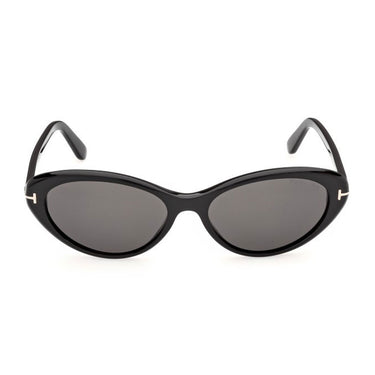 Tom Ford Occhiali da Sole FT1413 01A Celina Nero Lucido Grigio Sfumato Donna