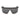Tom Ford Occhiali da Sole FT1431 01A West Nero Lucido Grigio Fumo Unisex