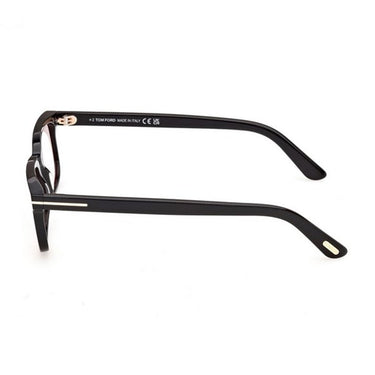 Tom Ford Occhiali da Vista FT1480 01S Scout Nero Lucido Trasparente Unisex 3