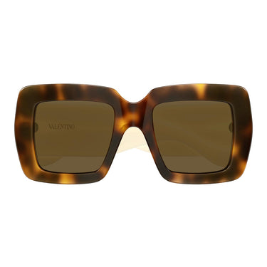 Valentino Occhiali da Sole VG0056S 004 Marrone Avorio/Marrone Donna