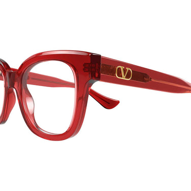 Valentino Occhiali da Vista VG0060O 004 Rosso/Trasparente Donna 3
