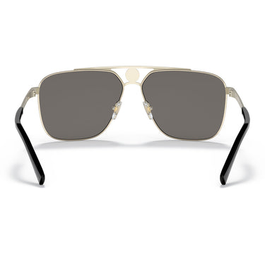 Versace Okulary Przeciwsłoneczne VE2238 12526G Złoto-Jasnoszary Unisex 4