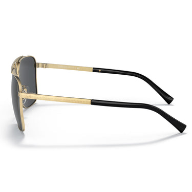 Versace Okulary Przeciwsłoneczne VE2238 143687 Złoto-Ciemnoszary Unisex 2