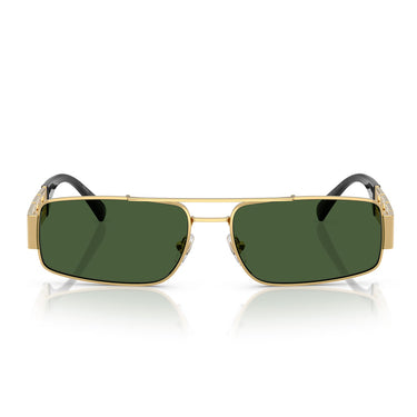 Versace Occhiali da Sole VE2257 100271 Oro Verde Scuro Unisex