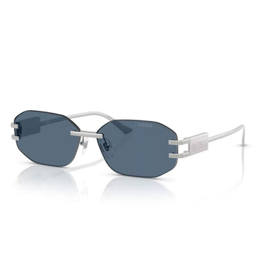 Versace Okulary Przeciwsłoneczne VE2274 100080 Srebrny/Ciemnoniebieski Unisex 1