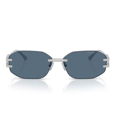 Versace Okulary Przeciwsłoneczne VE2274 100080 Srebrny/Ciemnoniebieski Unisex