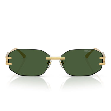 Versace Occhiali da Sole VE2274 100271 Oro Verde Scuro Unisex