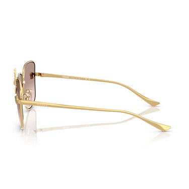 Versace Sonnenbrille VE2282 10028Z Gold/Hellbraun Damen