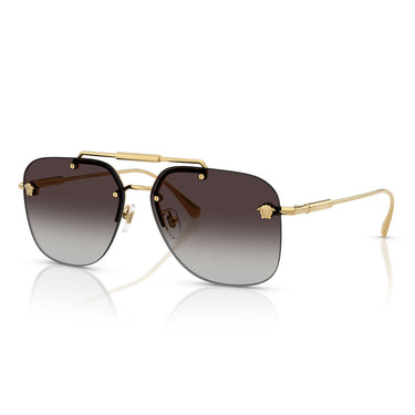 Versace Occhiali da Sole VE2296 100284 Oro/Grigio Sfumato Donna 1