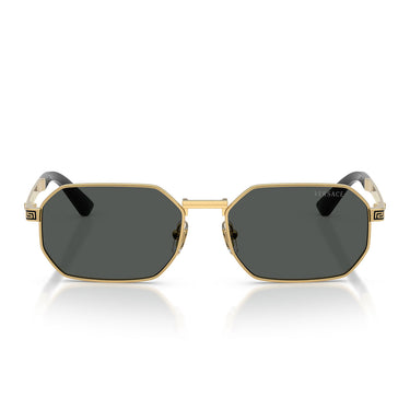 Versace Occhiali da Sole VE2297 100287 Oro Grigio Scuro Uomo