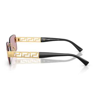 Versace Occhiali da Sole VE2298 10021T Oro/Rosa Specchiato Oro Uomo 2