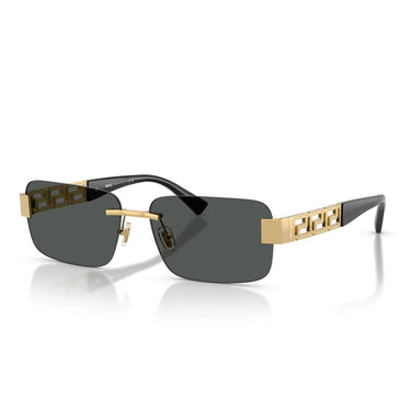 Versace Occhiali da Sole VE2298 100287 Oro/Grigio Scuro Uomo 1