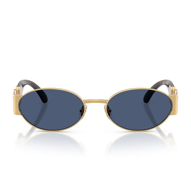 Versace Occhiali da Sole VE2299 100280 Oro Blu Scuro Uomo