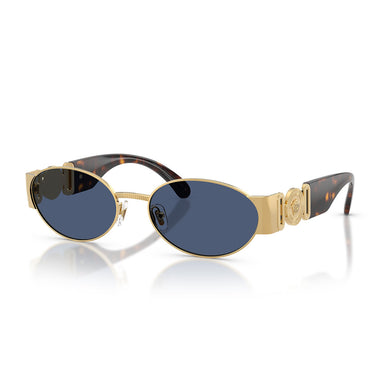 Versace Occhiali da Sole VE2299 100280 Oro Blu Scuro Uomo 2