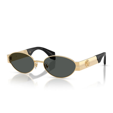 Versace Occhiali da Sole VE2301 152387 Oro Grigio Scuro Uomo 2