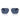 Versace Occhiali da Sole VE2306 152680 Argento Blu Scuro Uomo