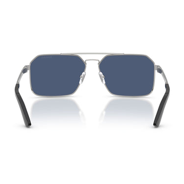 Versace Occhiali da Sole VE2306 152680 Argento Blu Scuro Uomo 4