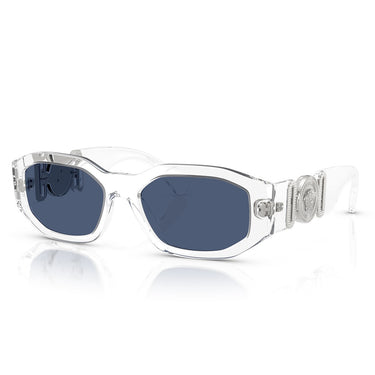 Versace Okulary Przeciwsłoneczne VE4361 148/80 Biggie Cristallo/Blu Scuro Unisex 1
