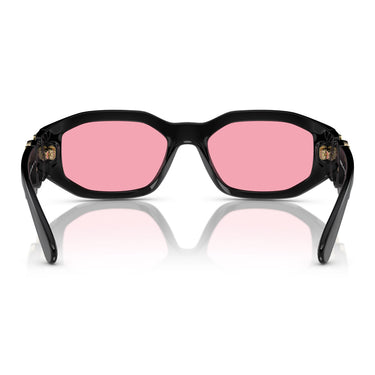 Versace Okulary Przeciwsłoneczne VE4361 GB1-84 Biggie Nero-Rosa Unisex 3