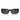 Versace Okulary Przeciwsłoneczne VE4489U 536087 Czarny Ciemnoszary Unisex
