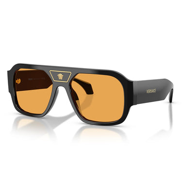 Versace Occhiali da Sole VE4508U GB1/7 Nero/Arancione Uomo 1