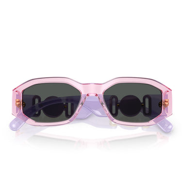 Versace Okulary Przeciwsłoneczne VK4429U 552687 Biggie Lawendowy Przezroczysty Ciemnoszary Dzieci 3