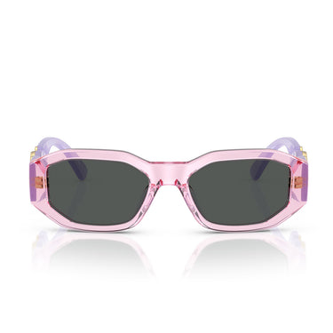 Versace Okulary Przeciwsłoneczne VK4429U 552687 Biggie Lawendowe Przezroczyste Ciemnoszare Dziecięce